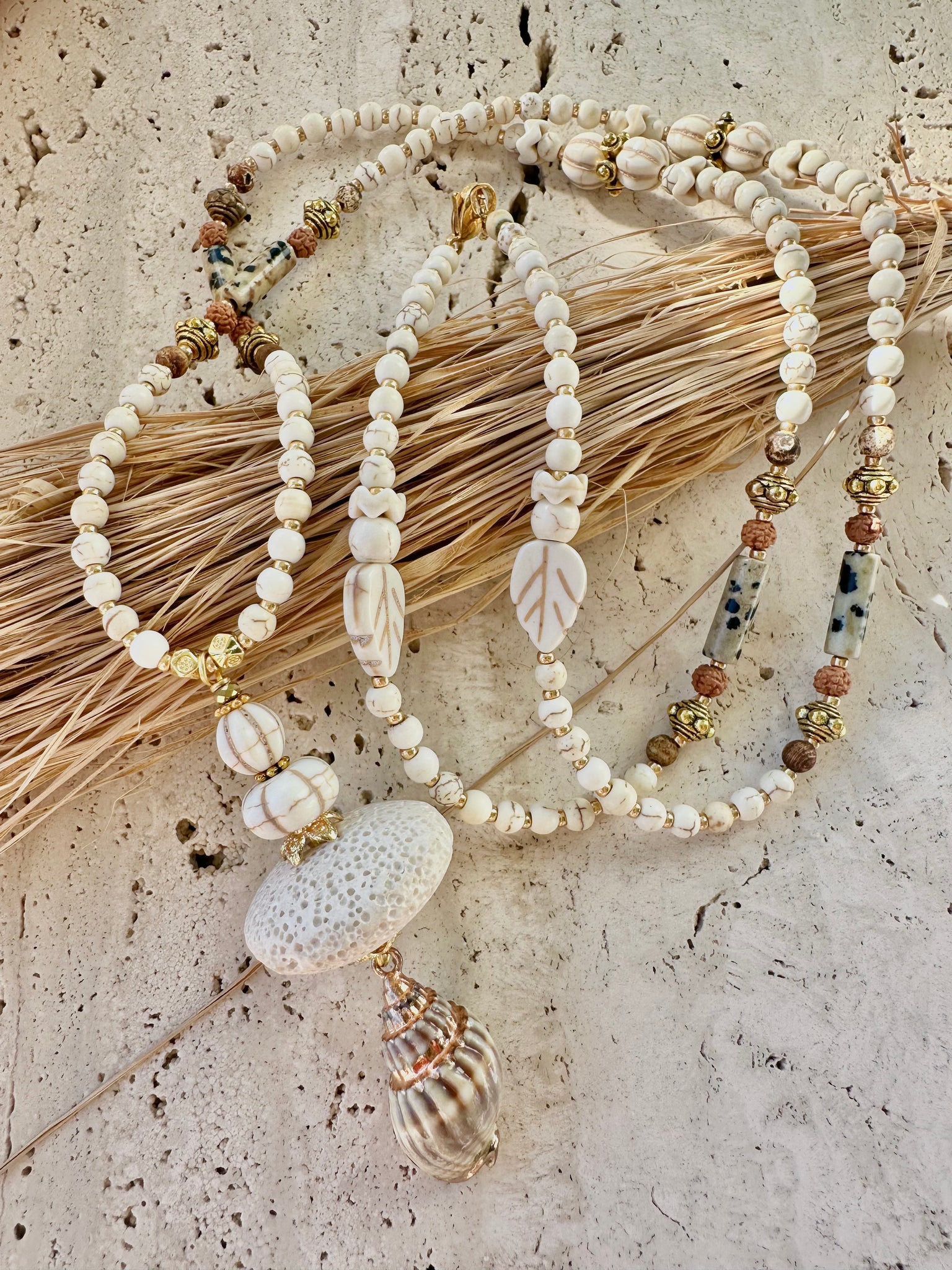 Beachie Boho Shell Necklace