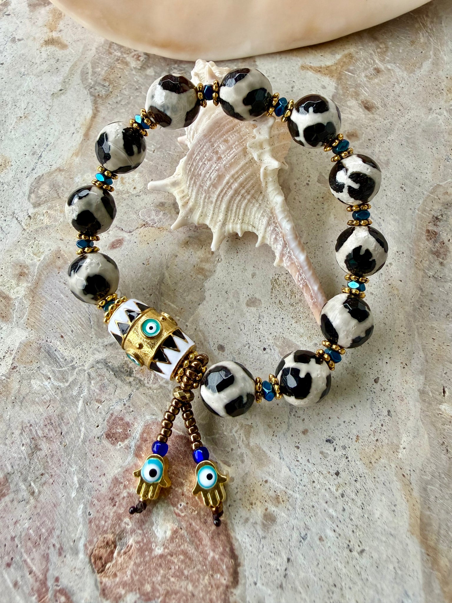 Evil Eye Tribal Bracelet