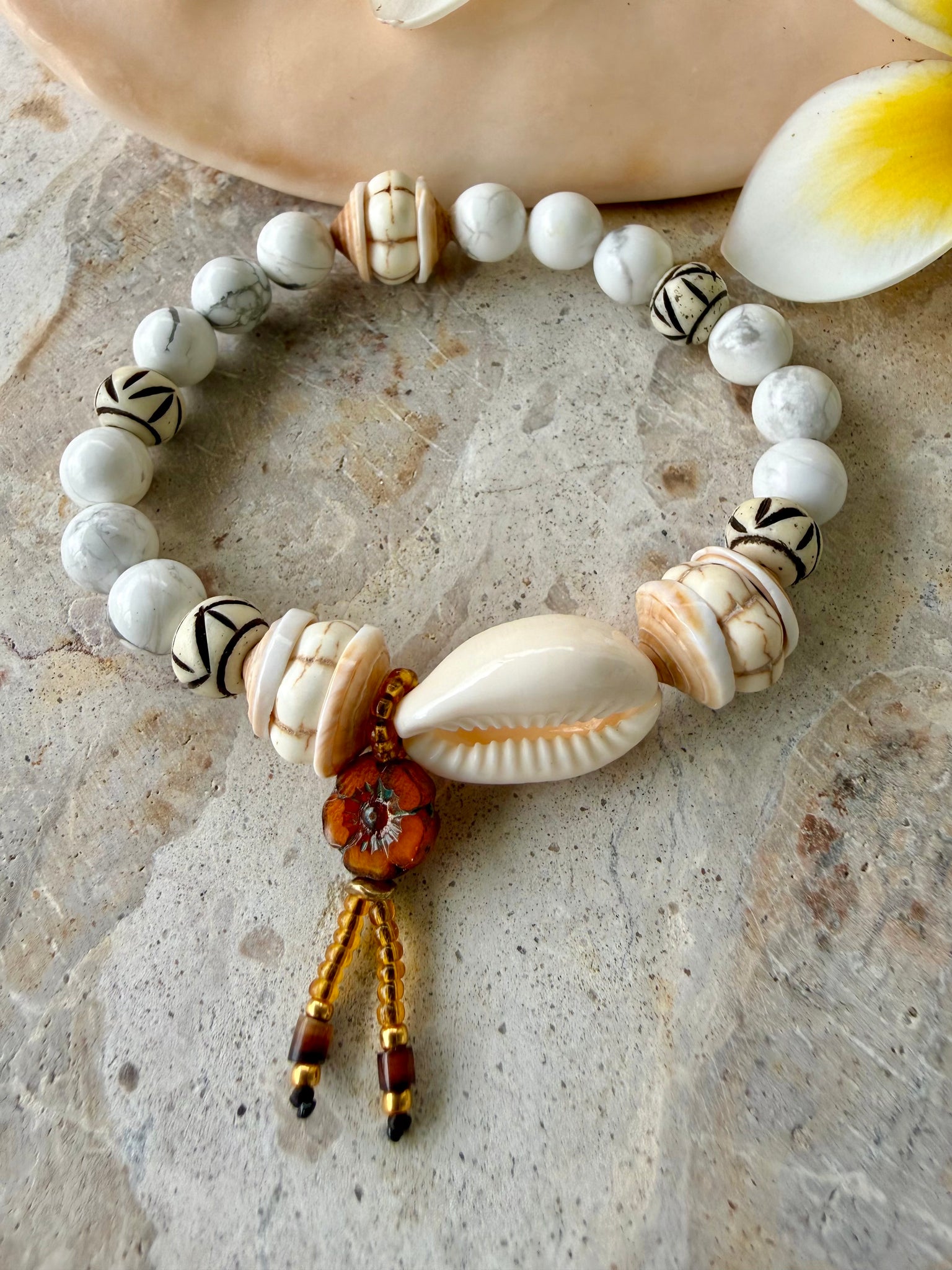 Cowrie Islander Beach Bracelet