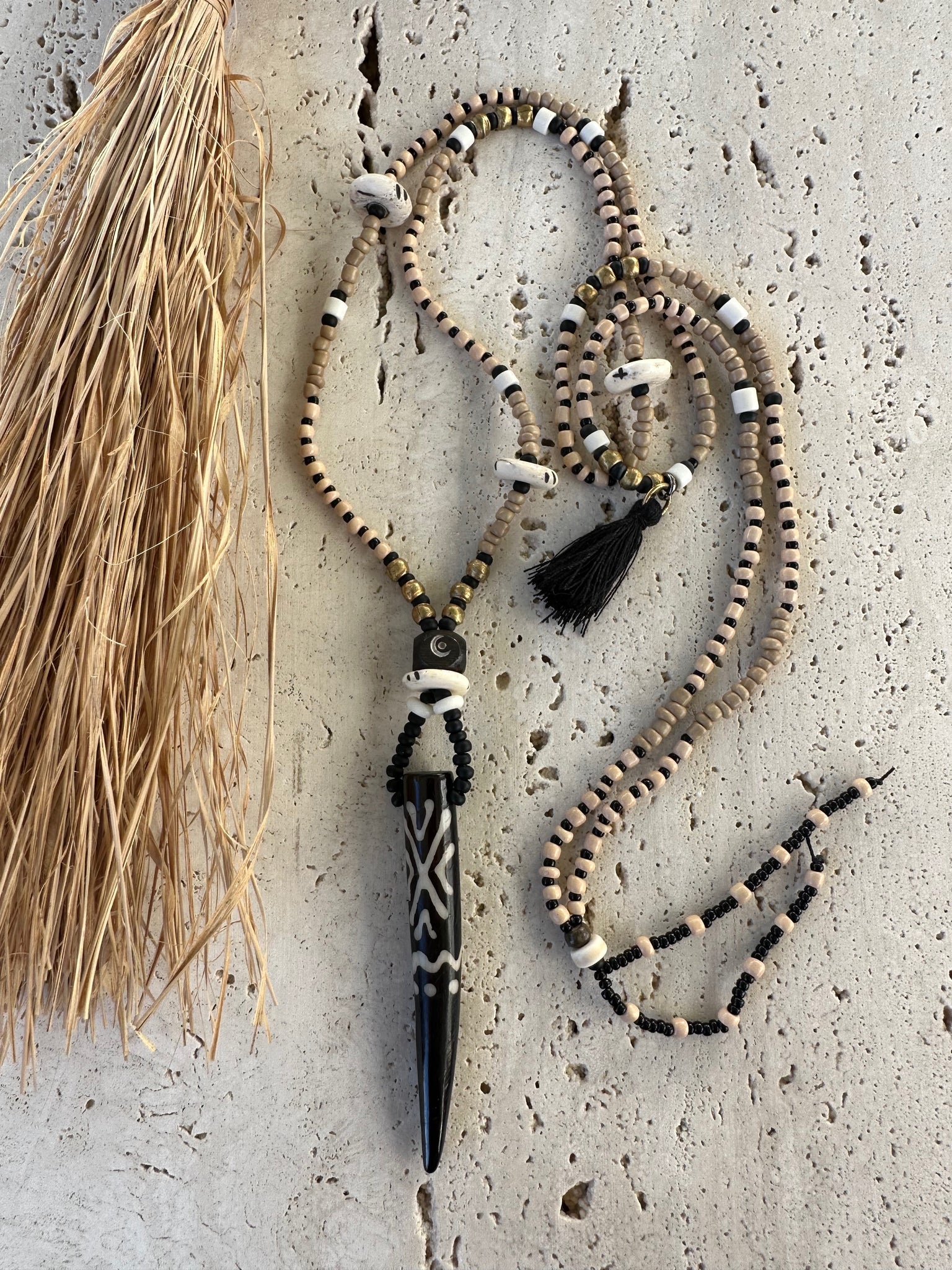 Tribal African Boho Necklace