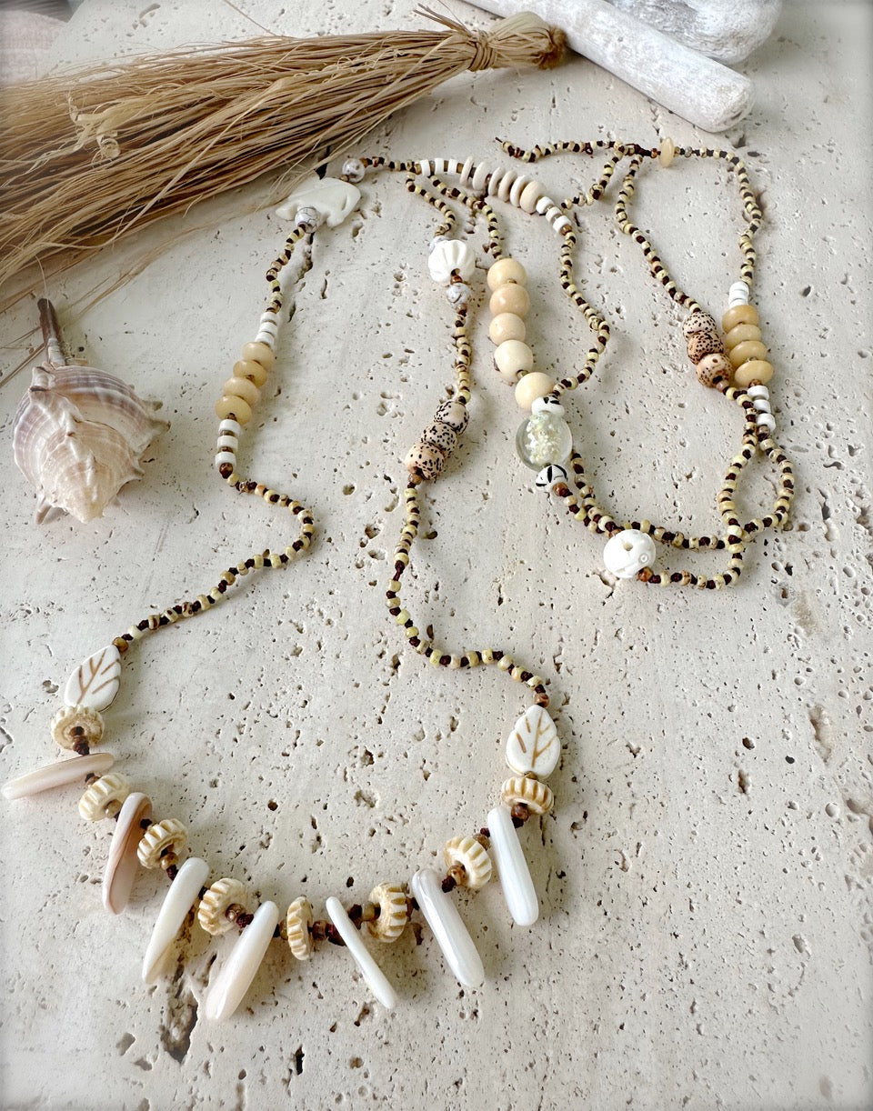 Shell Beaded Necklace