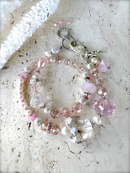 Pink Crystal Bracelet