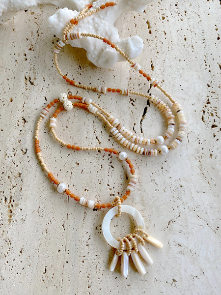 Shell Beaded Necklace