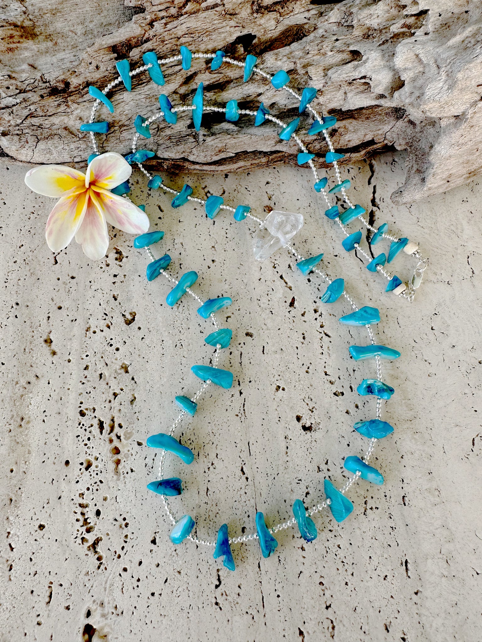 Shell Beaded Necklace